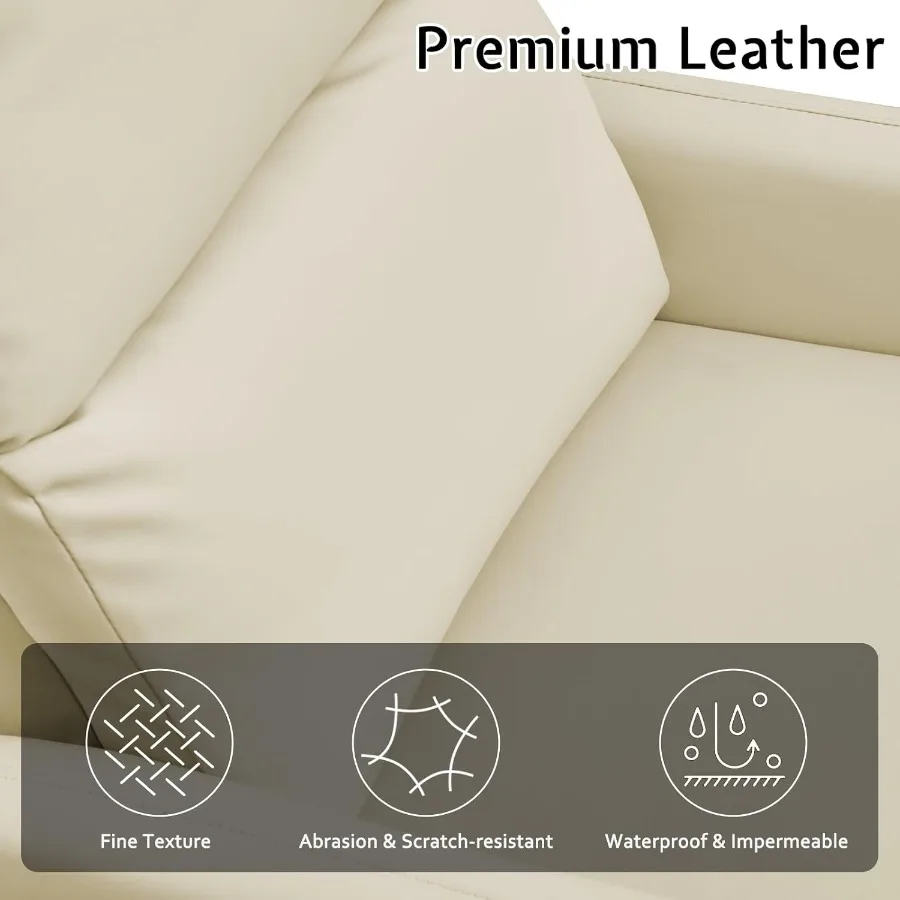 كرسي هزاز طائرة شراعية دوارة للبالغين الحضانة الروك مستلق مريح منجد أريكة واحدة كرسي لغرفة المعيشة #4