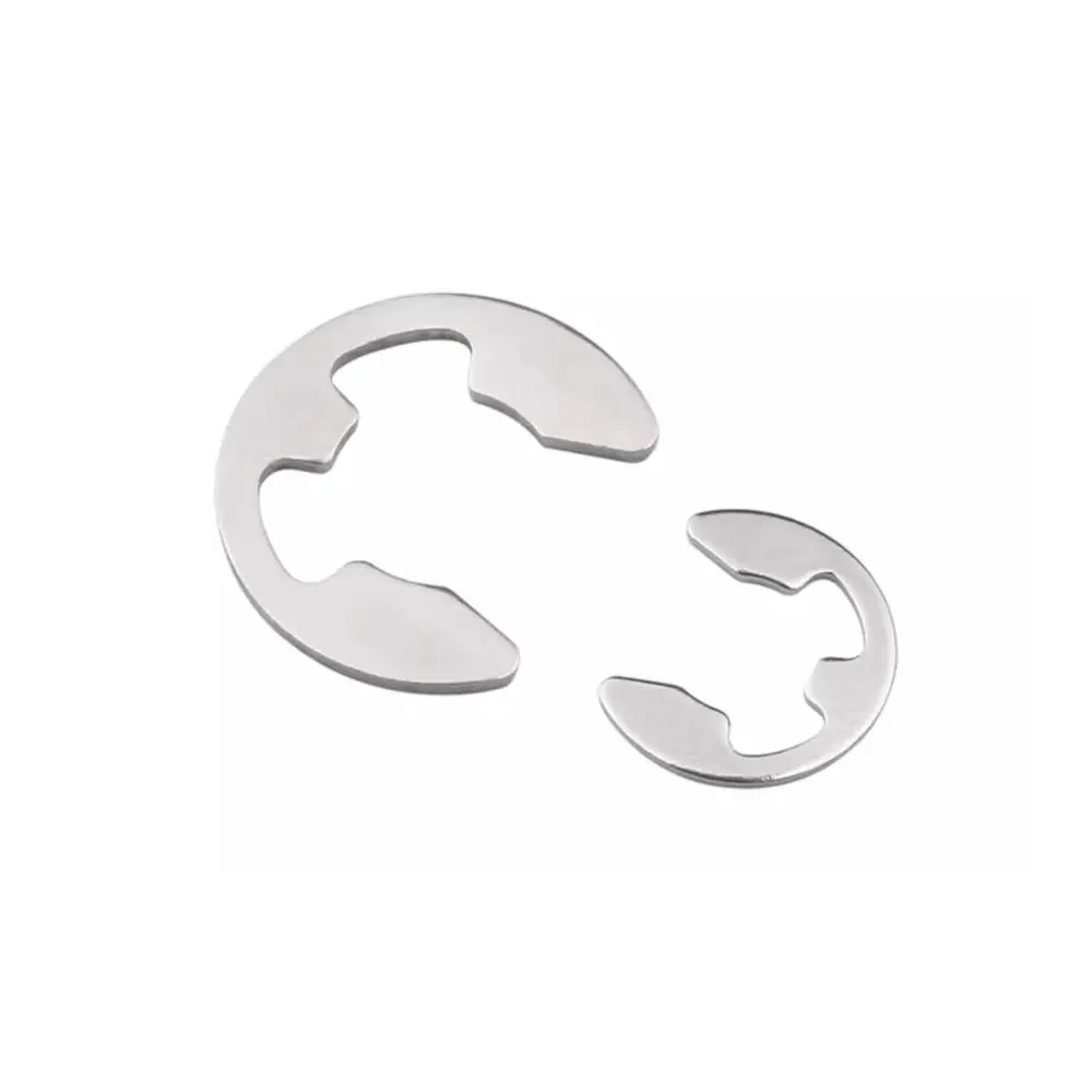 

1000pcs Stainless Steel E-Type Lock Washers Mechanical Retaining Washers for Shafts M1.5-M6 Hardware Accessories