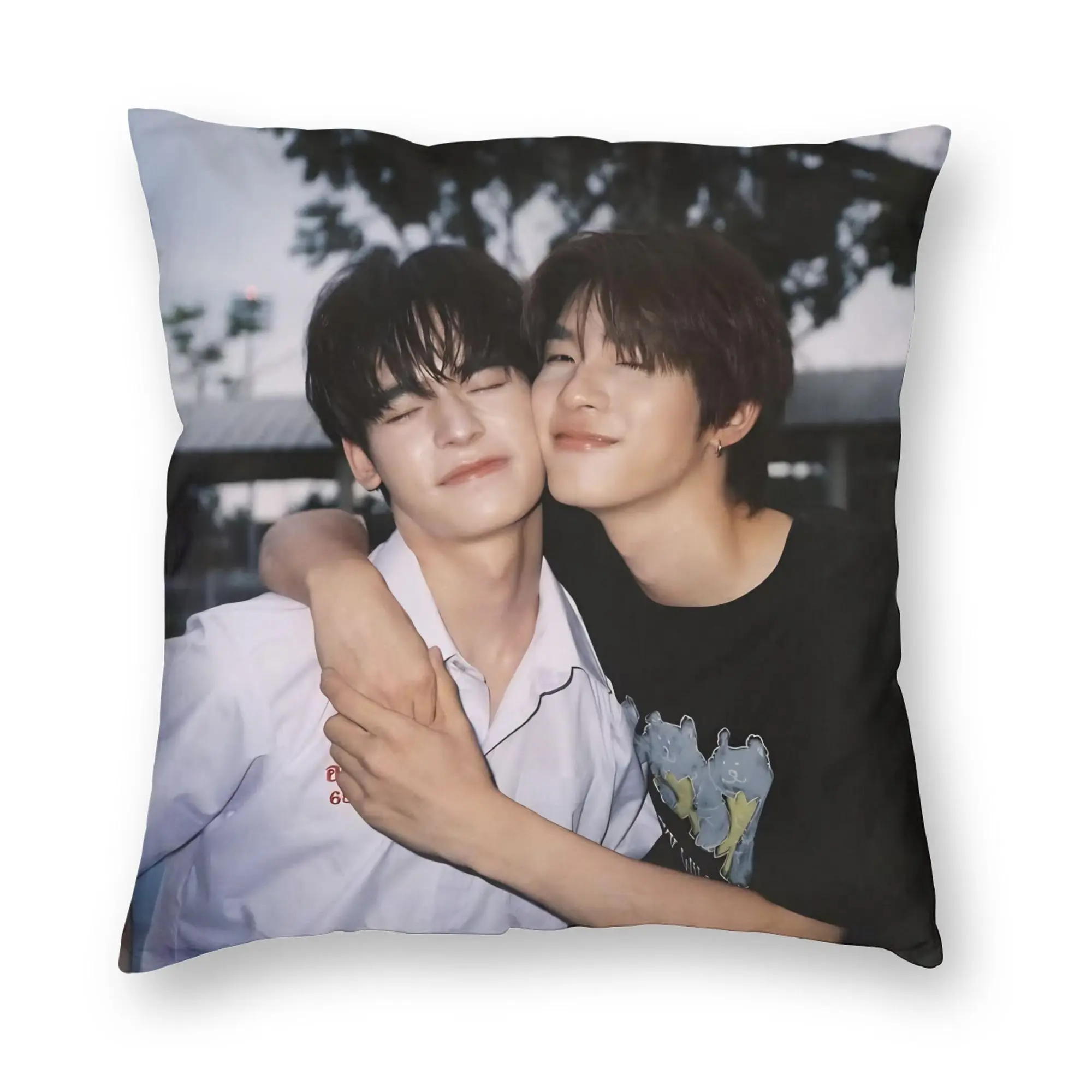 D-Duang Boys Love with You BL Pillowcase Printing Polyester Cushion Cover Decor  Throw Pillow Case Cover Home Zipper 40*40cm
