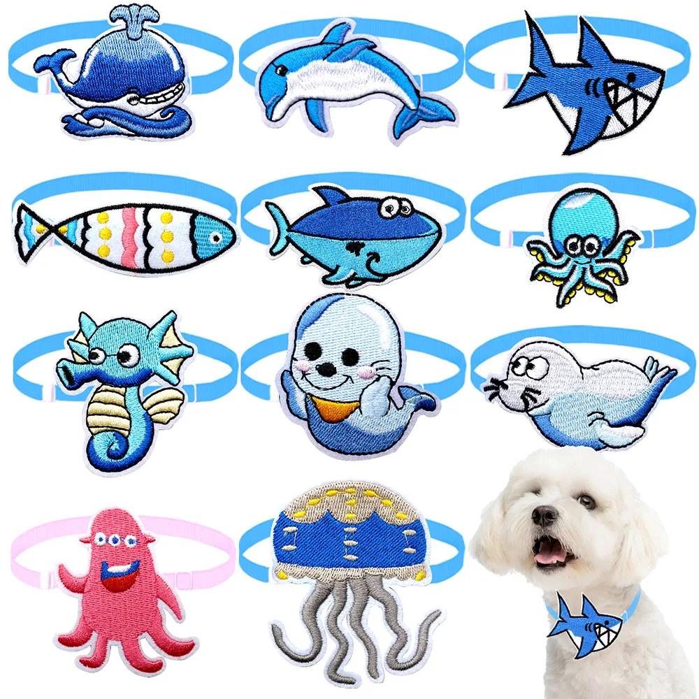 50 Cute Dog Puppy Bowties Adjustable Small Dog Cat Bow Tie Collar Fashion Pet Dog Grooming For Dogs Pets Accessories
