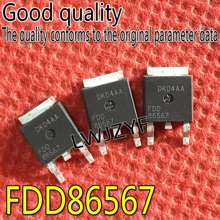 (1Pieces) New FDD86567-F085 TO-252 MOSFET Fast shipping