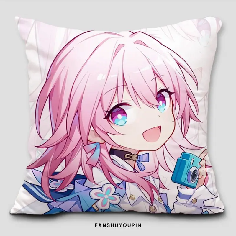 Honkai Star Rail Plush Toy March 7th Plushies Bronya Bailu Anime Kafka Doll Soft Pillow Collection Cosplay Birthday Kids Gift