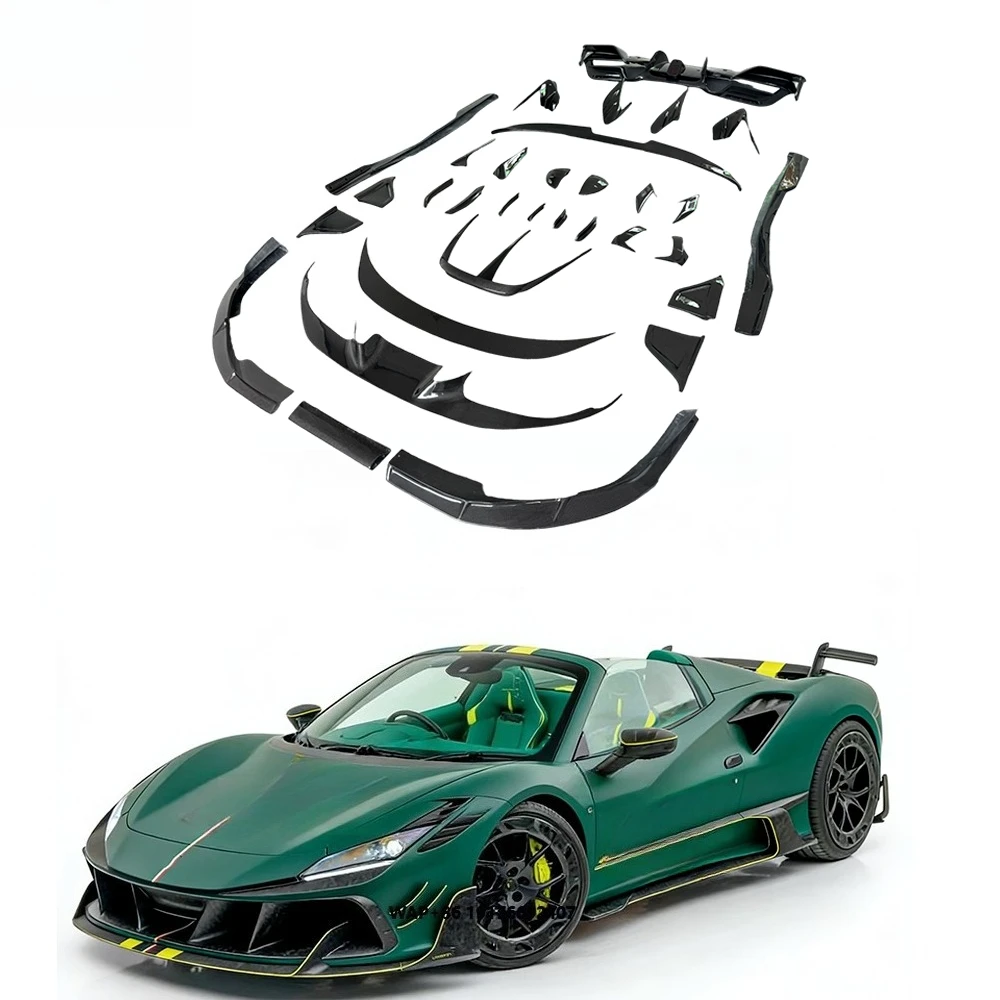 MSY Style Carbon Fiber Body Kit for F8 to M Style Carbon Fiber for F8 Diffuser Wind Body Kit