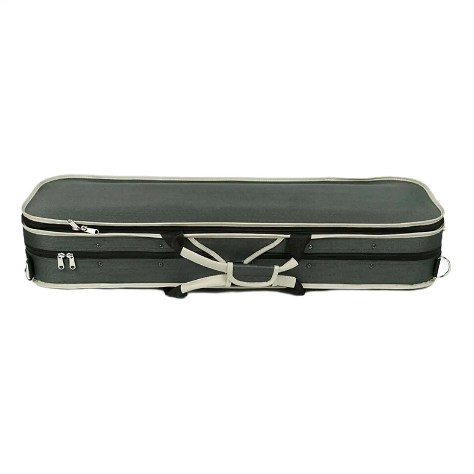 Violin Hard Shell Case Dustproof with Straps Violin Box Practical Stringed Instrument Case for Enthusiasts Players Beginner