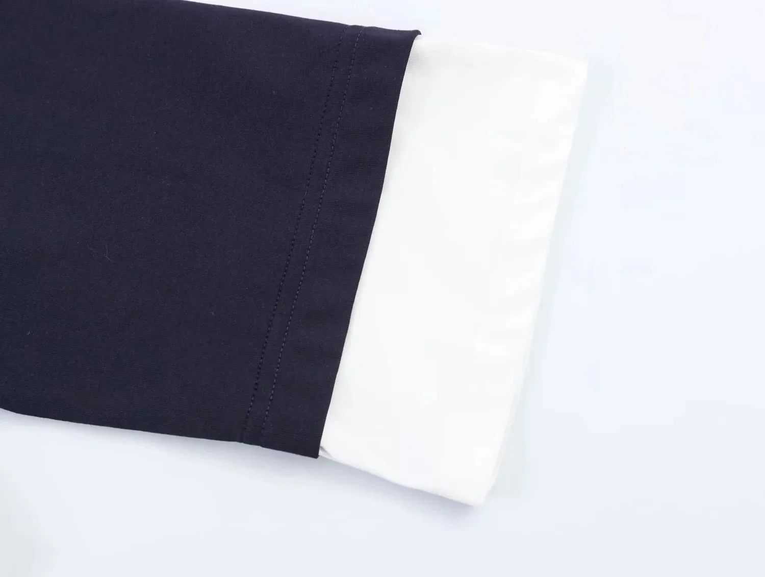 KONDALA Damen Freizeit-Hosen-Set Patchwork T-Shirt Elastische Taille Taschen-Hose Neue Mode 2026 Frühling Sommer Sportliches Urlaubs-Set – Detail 27