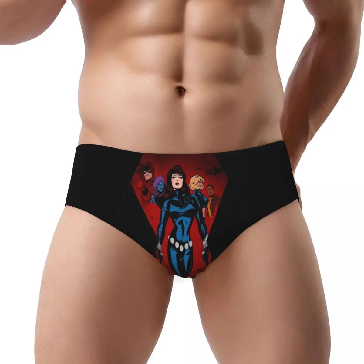 Custom X-Men Comic Men's Briefs Panties Mens Stretch Underwear Underpants