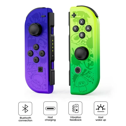 Imagen 1 del producto 2025 nuevo para Joycons Gamepad para interruptor Bluetooth controlador inalámbrico Joystick con consolas de videojuegos Trubo