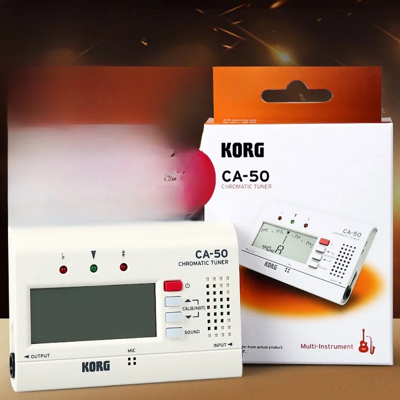 

KORG CA50 Instrument Tuner Upaded from CA40 Guitar Guzheng Pipa Musical Instrument Tuning Fork Accurate Sound Level Meter