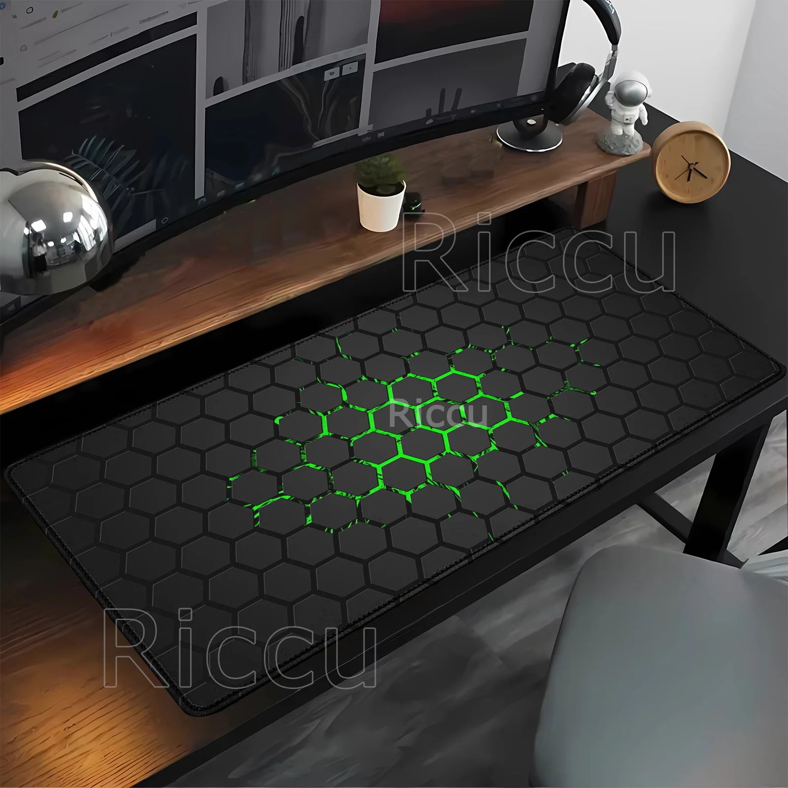

Polygon Hexagonal Honeycomb Anime Mouse Pad Gaming Gabinete PC Gamer Computer Keyboard Desk Mat Rubber office Laptop Mousepad