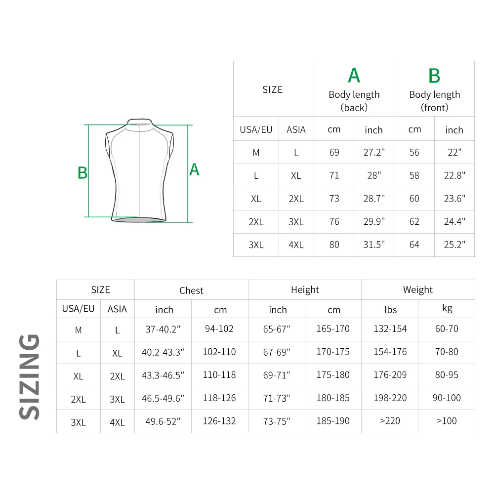 WOSAWE Winter Cycling Vest Warm Up Ciclismo Sleeveless Bike Bicycle Jacket MTB Coat Windproof Cycling Clothing Gilet no pockets