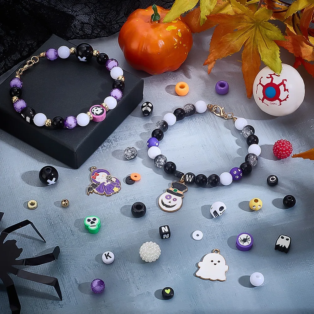 DIY Bracelet Making Kit with Beads and Tools