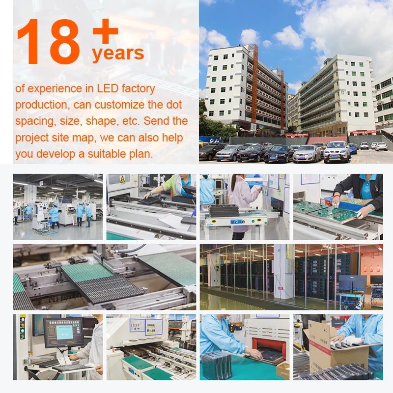 شاشة LED ملونة لمتجر البيع بالتجزئة مركز التسوق بيع المصنع مباشرة IP65 مقاوم للماء لوحة لافتات رقمية LED خارجية كاملة