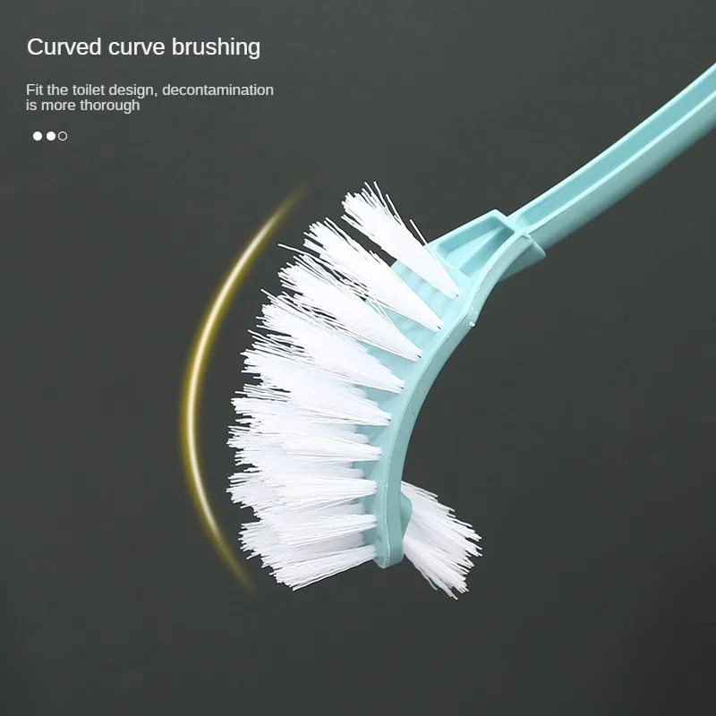 Household Two-sided Brush Head Two-way Decontamination With A Drain Base Deep Into The Groove Along The Cleaning Dirt Brush