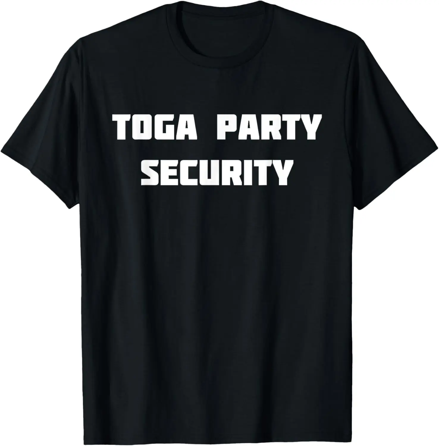 Toga Party Security | Disguise Police T-Shirt