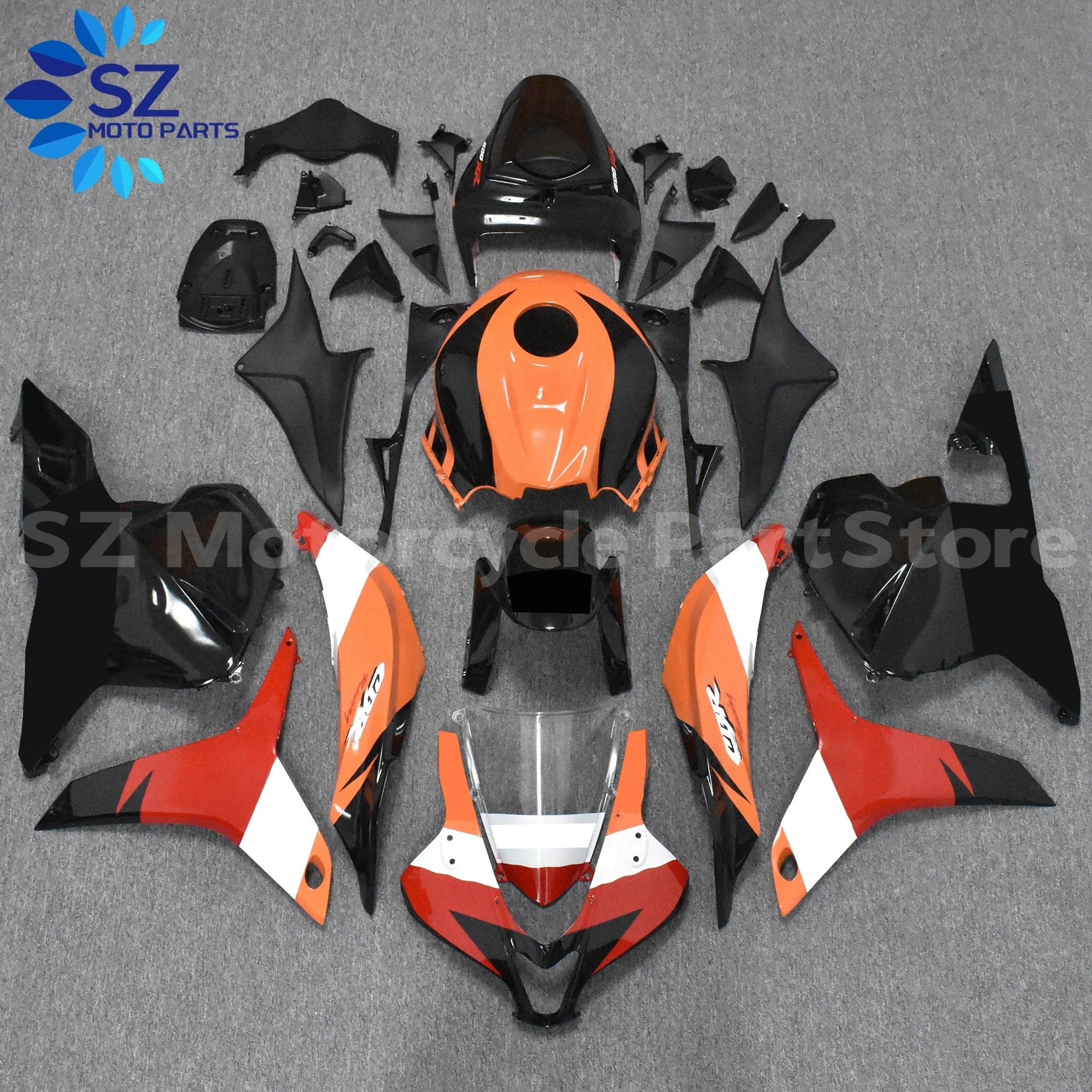 

Обтекатели мотоциклов для CBR600RR 2009 2010 2011 2012 F5 CBR 600RR 09 10 11 12 Комплект панелей двигателя ABS Литьевая форма