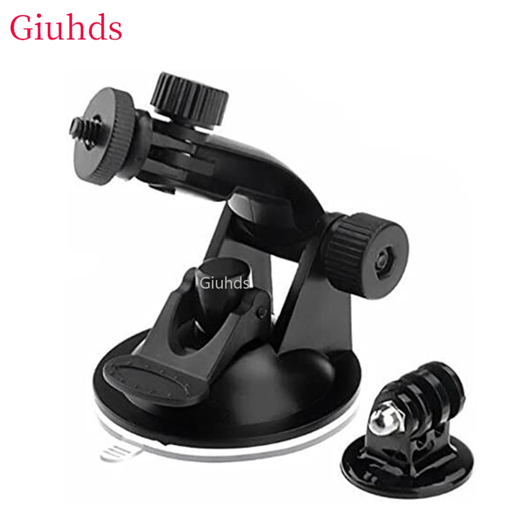 Glass Suction Cup Action Camera Car Suction Cup Mount Tripod Holder Stand Bracket Adapter for GOPRO Hero 10 9 8 7 6 5 yi2