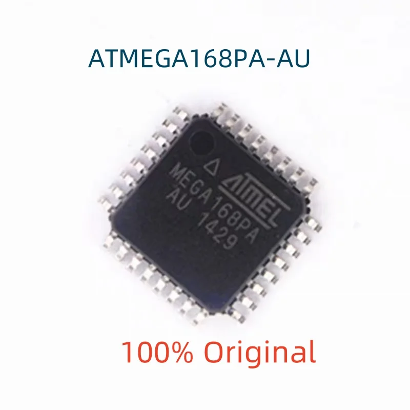 2-5Pcs 100% New Original ATMEGA168PB-AU MEGA168PBAU TQFP32 ATMEGA168PA-AU MEGA168PAAU LQFP32 MCU Brand chips