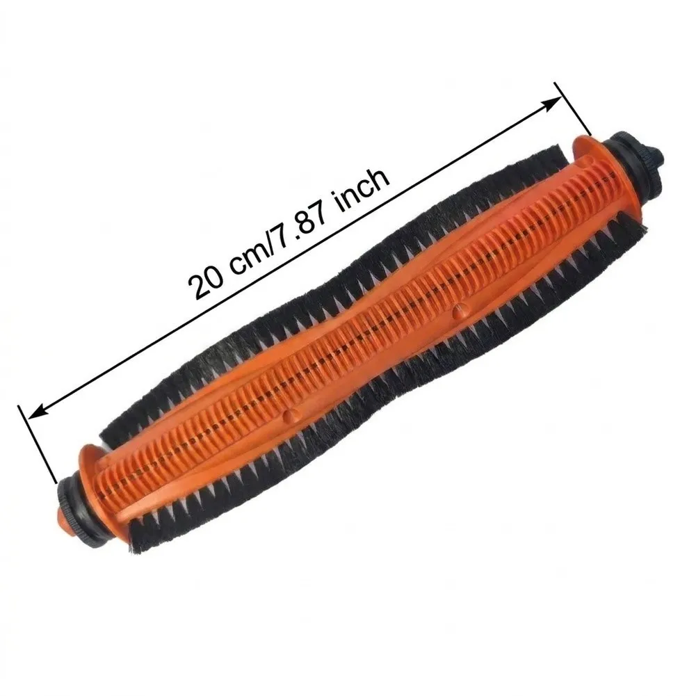 For Xiaomi M40S Main Brush Roller Brush Quiet Efficient Carpet Agitation Rubber Flap Scraper Dust Direction System