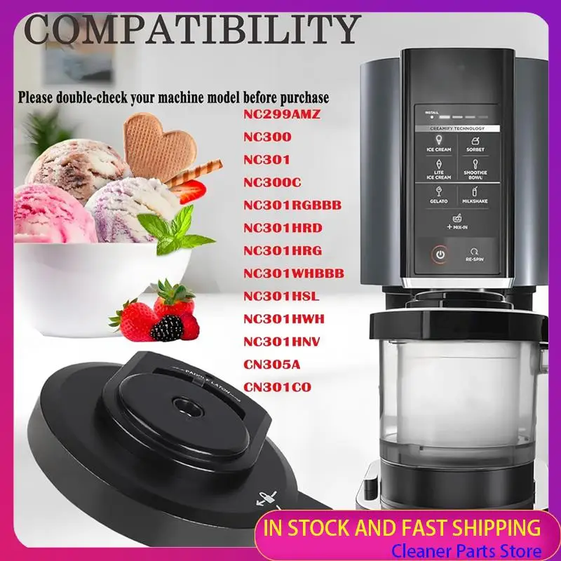 

Задоволенная многоразовая сменная внешняя крышка чаши для мороженого Ninja NC299AMZ NC300 NC301 CN305A серии с чистящей щеткой