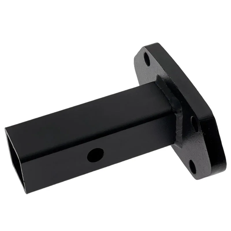 

2PCS off-road vehicle modified square port sleeve base quick connecting rod trailer arm hook ball welding socket RV accessories