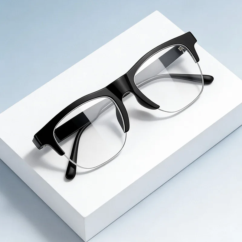 Okulary Lenovo Smart Bluetooth z dotykowym sterowaniem, funkcją rozmów bez użycia rąk, muzyką, zdalnym sterowaniem kamerą, asystentem głosowym do podróży i sportu, okulary przeciwsłoneczne. — zdjęcie produktu 6