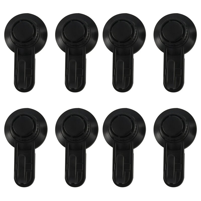 

8 Pcs Suction Cup Hooks Powerful Suction Cup Bathroom Hooks,Vacuum Wall Hooks For Towel,Waterproof Shower Hooks