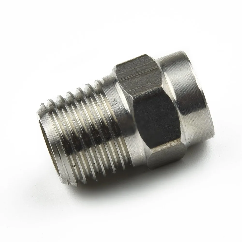 

Replace Damaged Nozzles Easily with 5 PCS Spiral High Pressure Washer Spray Fan Nozzle 65 Degree Stainless Steel