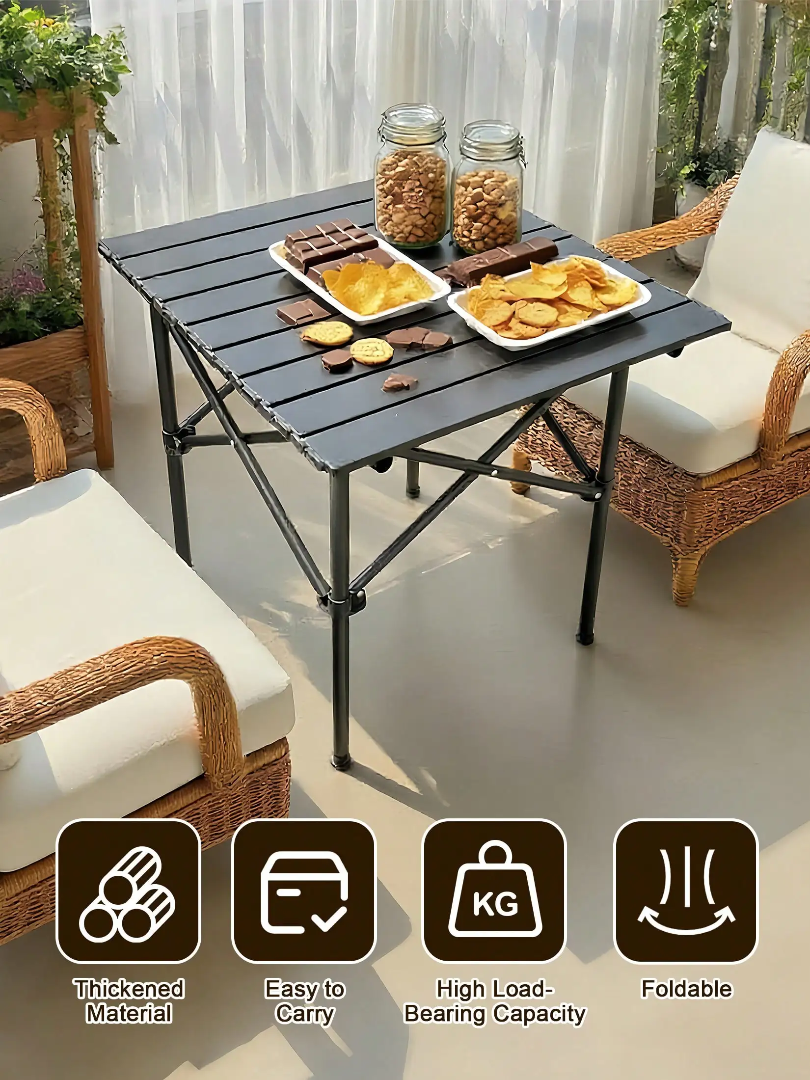 Protable Camping Table With Al - огляд і ціна Outdoor Hunting Table