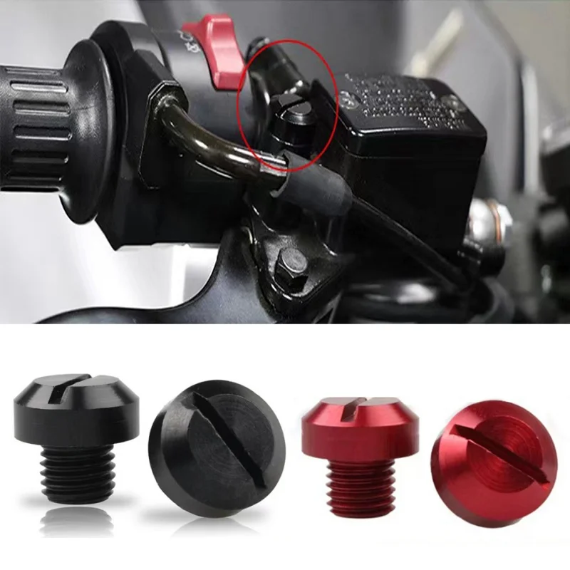 1pcs M10 M8 8MM 10 MM Mototcycle Rearview Mirror Hole Plug Screw  Cover Caps Mount Bolts Accessories