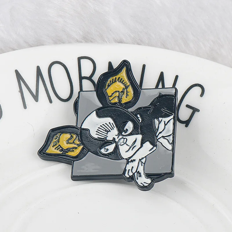 بروش بوسطن جحر، بروش شارة أنيمي، بروش سبيكة، بروش جرو مغامرة رائعة #2