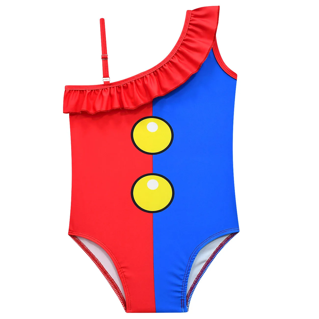 Girl Summer Swimsuits beautiful Magical Digital Circus dress Girls Beach Style Bikini Kids Swimsuits