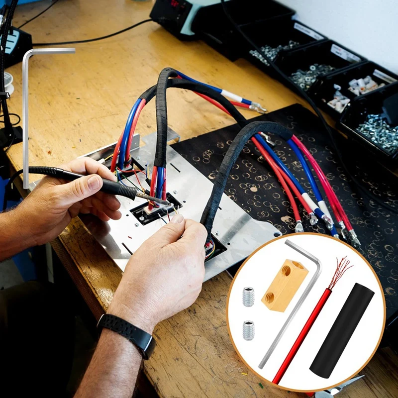 20 connettori per cavi calibro 8, connettore di aggancio 8 AWG terminale di collegamento cablaggio rapido 20A connettori terminali per cavi