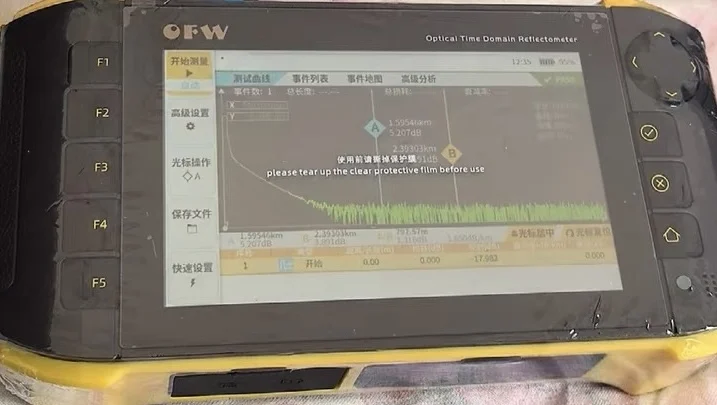 High quality at great discounts Upgraded   OTDR 1610nm 20dB Active Fiber Live Tester Optic Reflector Optical Reflectometer