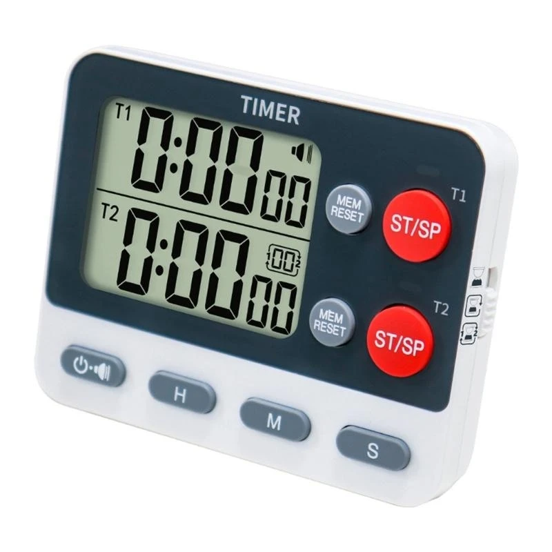 Kitchen Digital Timer Adjustable Sound for Kitchen Gym and Lab Applications Q5WC