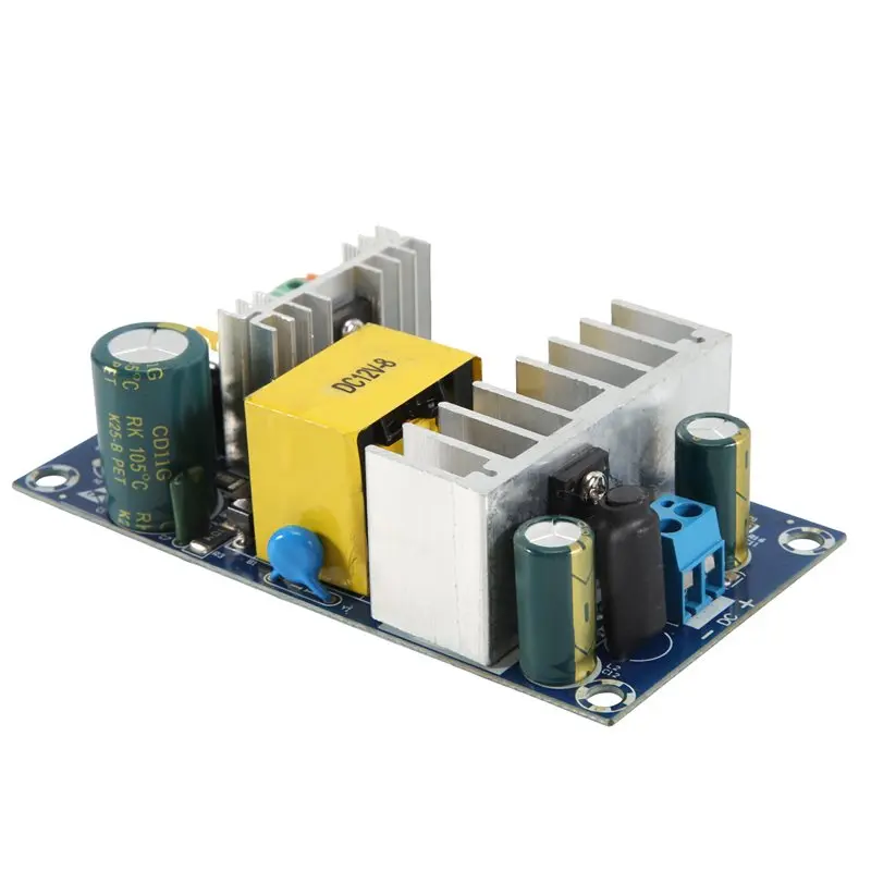 [B17B!】 12V 8A Switching Power Supply Board Module 100W High Power Power Supply Bare Board AC85-265V To DC 12V Board Module Dura