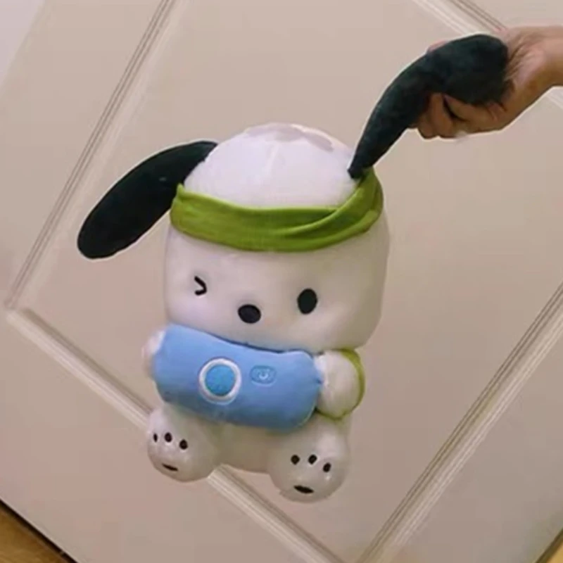 Miniso Sanrio Plushies Pochacco peluche bambola coppia carina Pochacco giocattoli dei cartoni animati intorno ai bambini compleanno Chrithday regali