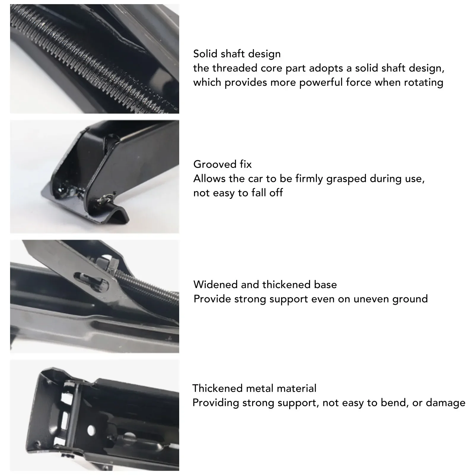 Immagine 6: Manovella Jack 1.7 Ton capacità pneumatico sollevamento sollevamento Jack stabilizzatore martinetti di livellamento per rimorchi camper RVs