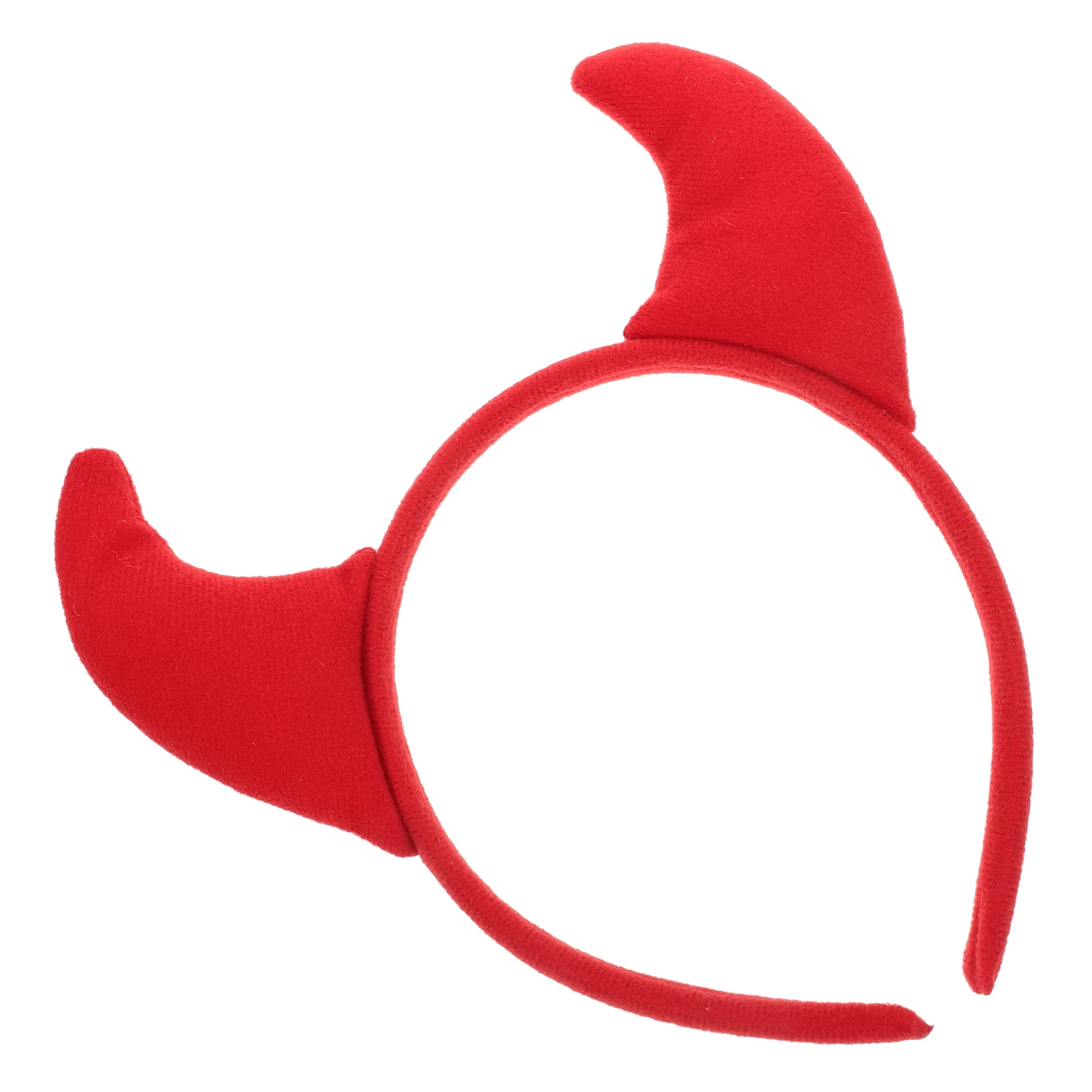 

3pcs Horn Headband Halloween Costume Cosplay Accessory Festival Headdress Plastic Cloth Material Decor