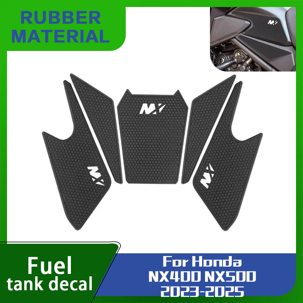 ホンダ-nx400-nx500-nx-400-nx-500-2023-2025用-ラバーガソリンタンク装飾＆保護-厚型デカール-燃料タンクステッカーキット