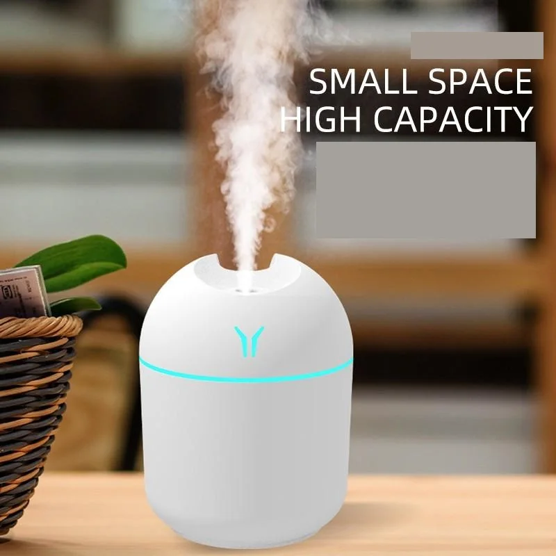 Mini gran volumen de niebla USB humidificador de aire pequeño escritorio inteligente coche nueva máquina de aromaterapia