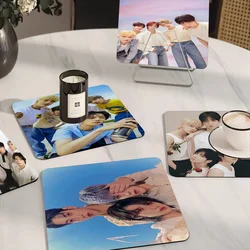 Kpop T-Tomorrow X T-Together TXT Kitchen Draining Mat Non-slip Drain Dish Mats Coffee Pad Heat Resistant Placemat