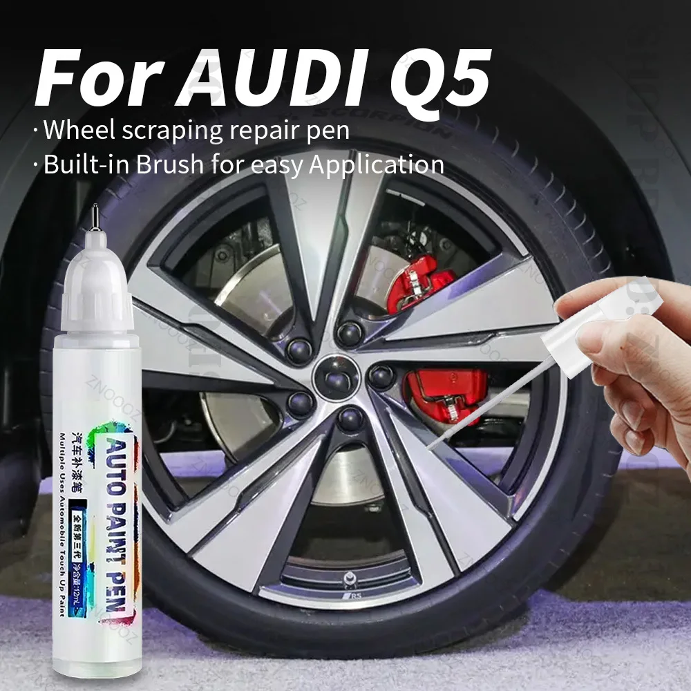 

Для AUDI Q5 Touch Up Paint Wheel Repair Kit Быстрая и легкая краска для ремонта царапин на колесах Краска для ремонта колес автомобиля Серый Серебристый Черный