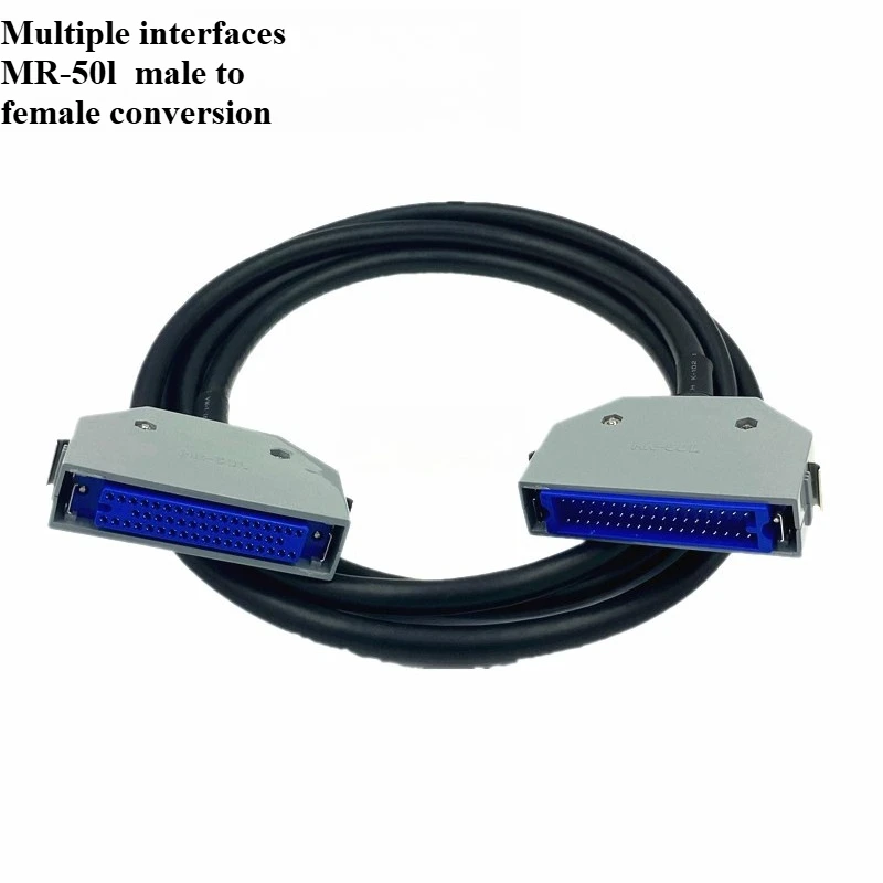 High Quality MR50 Male and Male Connector Cable MR50 Female to Female Data Cable Cord A03B Series Connecting Wire MR-50L for IO