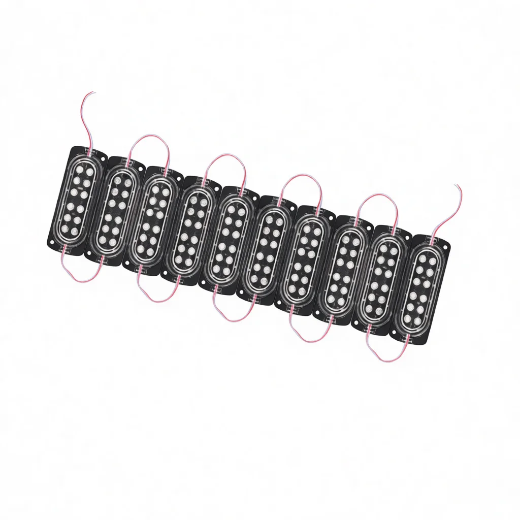 Truck Trailer LED Warning Flash Light 12V 24V Decorative Signal Lamp Waterproof Strobe Exterior Side Marker Accessory