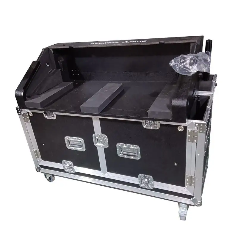 

Professional Lighting Console Hydraulic Flight Case Flip Road Box Durable Protection Trunk for Stage Light Events Gear Pro