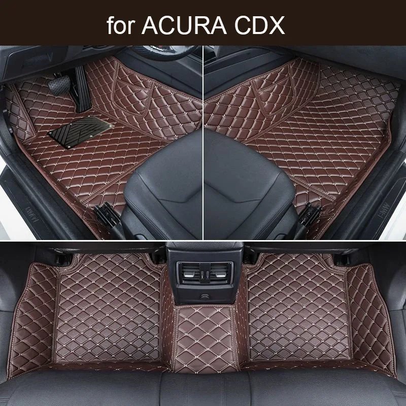 Car Floor Mats for ACURA CDX	2016-2018  Accessories Customized Auto Carpets