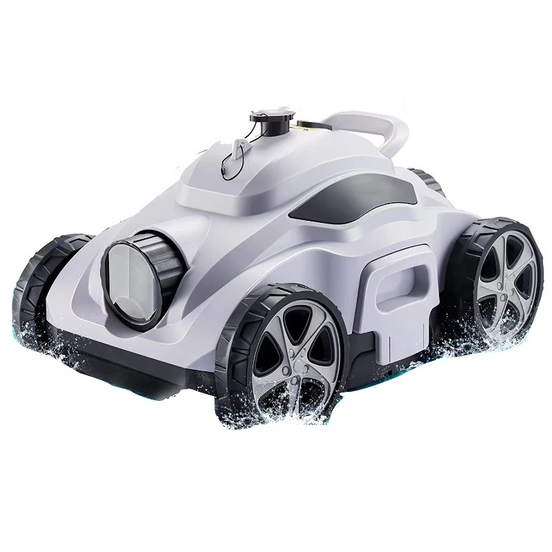 무선 자동 수영장 청소 로봇 충전식 무선 진공 청소기 플라스틱 IPX8 방수 5800mAh 배터리