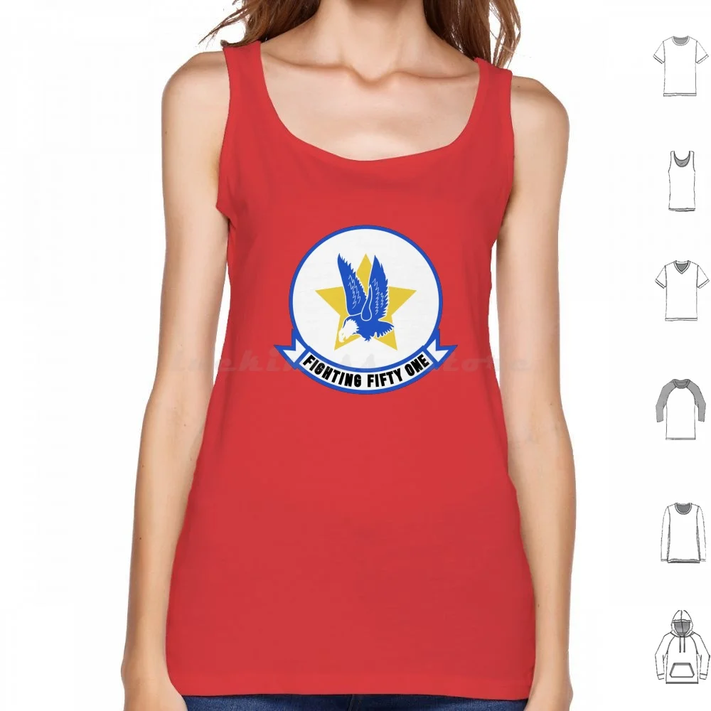 Vfa-51 Bob Beach T-Shirt Tank Tops Print Cotton Bob Screaming Maverick Robert Hangman Phoenix