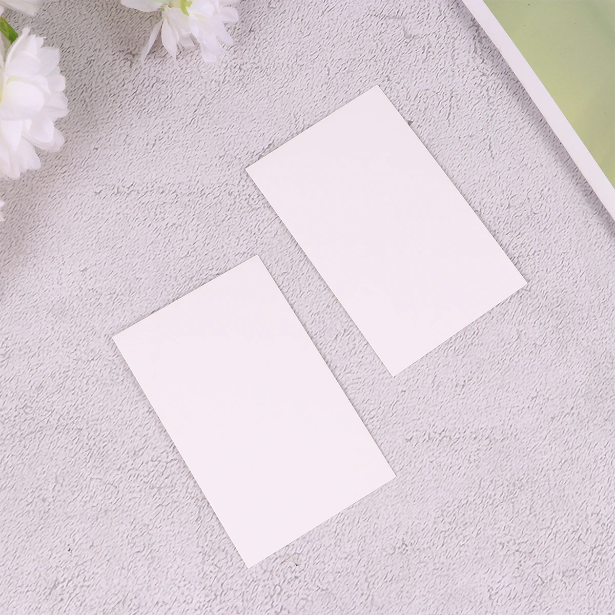 

200 Pcs Blank Paper Memo Double Sided Message Message Postcards Greeting Cards Gift Tags Greeting Card Name Cards