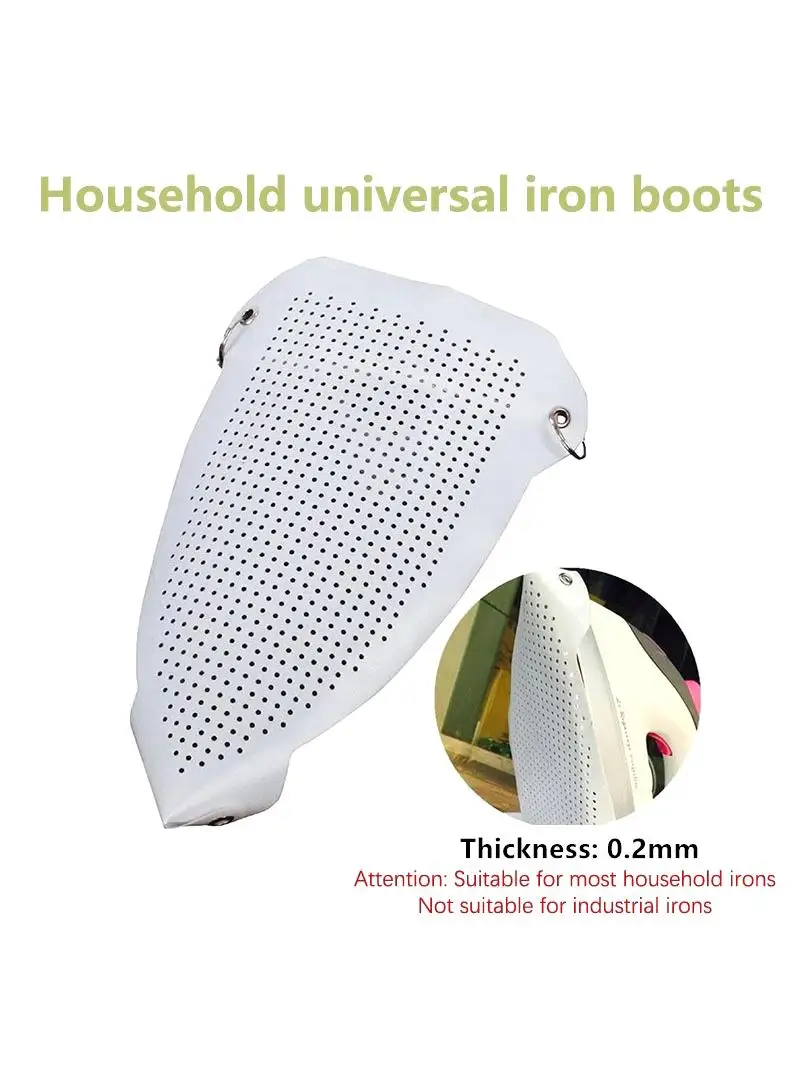 Universal Ironing Boards Iron Shoe Cover PTFE Heat Resistance Cloth Protector Iron Soleplate Garment Iron Cover Accessories